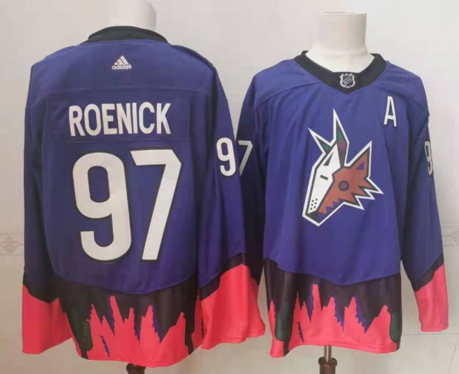 Arizona Coyotes Jersey Reverse Retro Purple 2024 NO.97 ROENICK