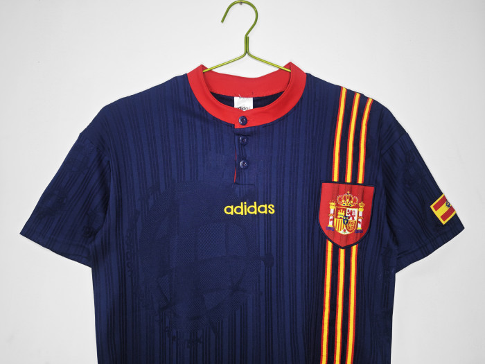 Spain Away Retro Jersey 1996