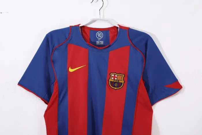 Barcelona Home Retro Jersey 2004/05