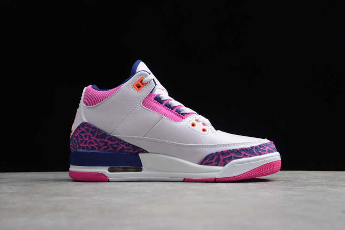 Air Jordan 3 WMNS Barely Grape Hyper Crimson 441140-500
