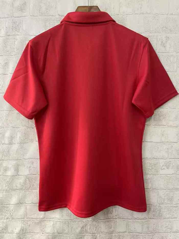 2025 Ferrari Racing POLO Shirt Red NO Number