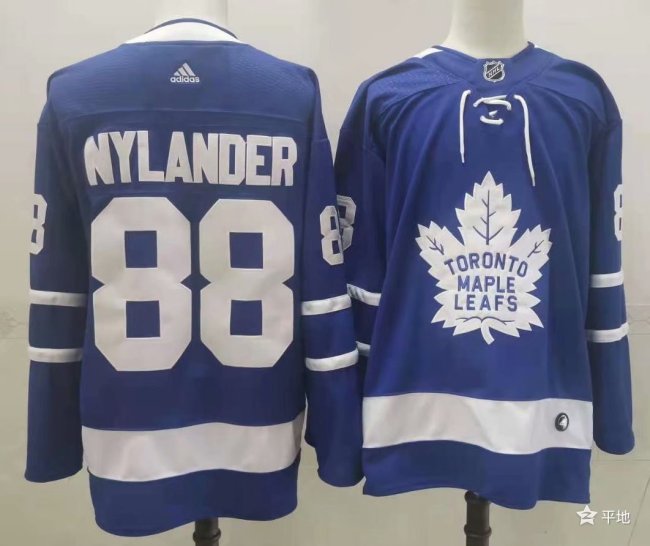 Toronto Maple Leafs Home Jersey Blue 2022 NO.88 NYLANDER