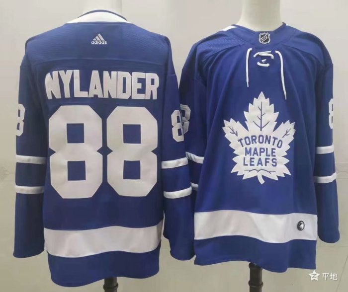 Toronto Maple Leafs Home Jersey Blue 2022 NO.88 NYLANDER