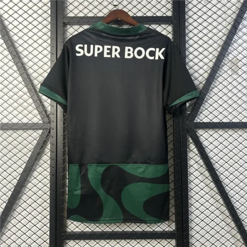 Sporting Lisbon Black Alternate Man Jersey 25/26