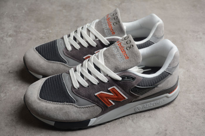 New Balance M998GGO 998 (Gray Orange)
