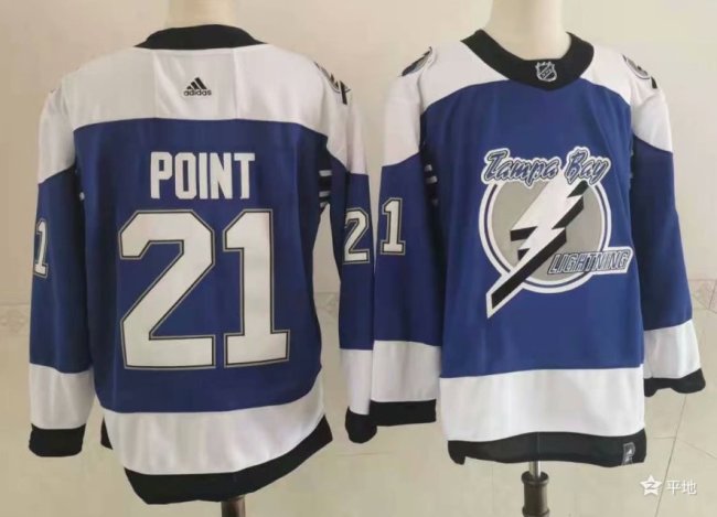 Tampa Bay Lightning Jersey Special Edition Blue 20/21 NO.21 POINT