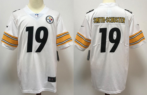 Pittsburgh Steelers Jersey White NO.19 SMITH-SCHUSTER
