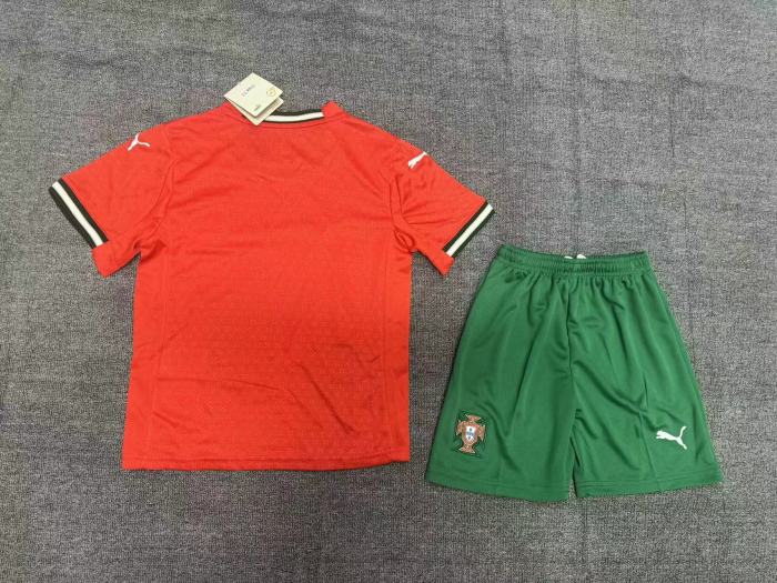 Portugal 2025 Home Kids Suit & Socks