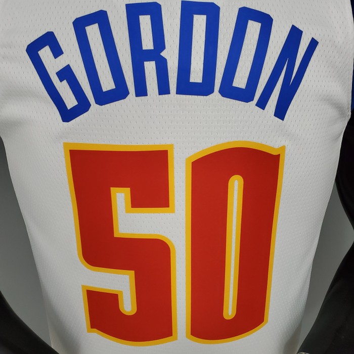 Aaron Gordon Denver Nuggets Bonus Edition Swingman Jersey White