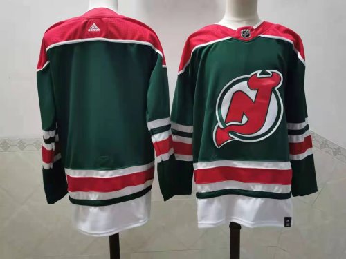New Jersey Devils Jersey Retro 2.0 Green NO Number