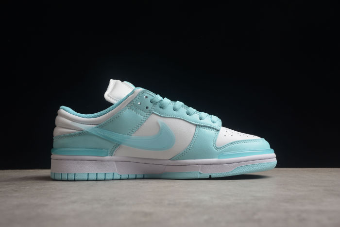SB Dunk Low Twist Jade Ice Green White DZ2794-101