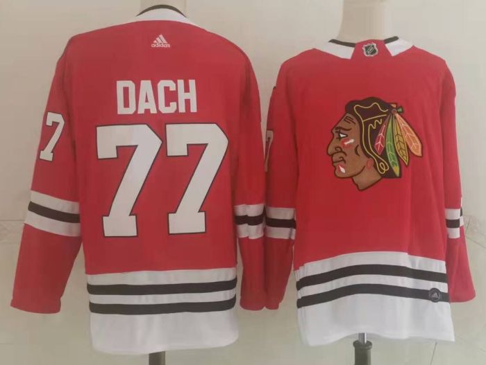 Chicago Blackhawks Breakaway Player Jersey Red NO.77 DACH