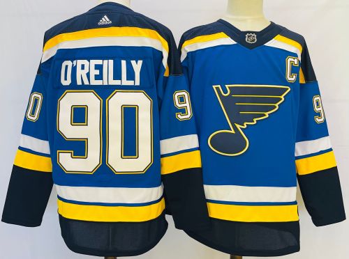 St. Louis Blues Home Breakaway Player Jersey Blue NO.90 O’REILLY
