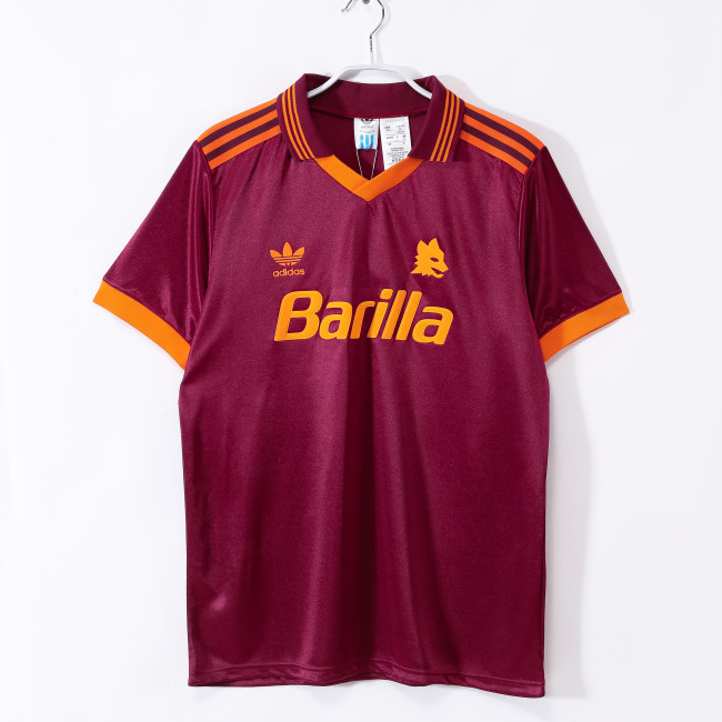 AS Roma Home Retro Jersey 1992/94