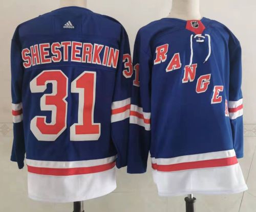 New York Rangers 25th Anniversary Collection Jersey Blue NO.31 SHESTERKIN