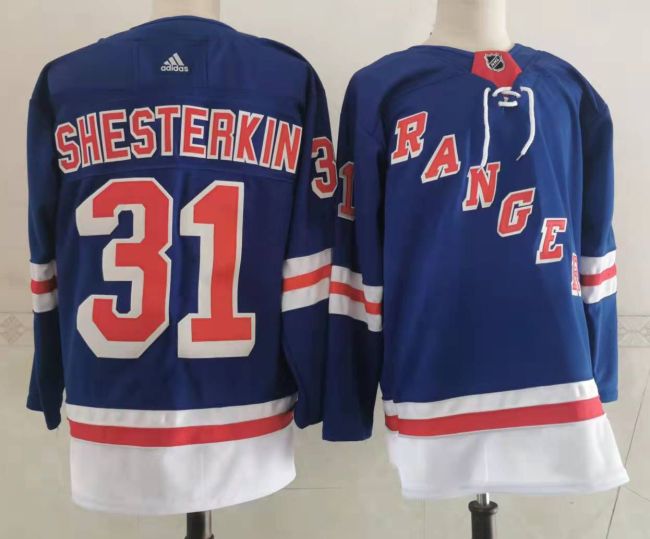 New York Rangers 25th Anniversary Collection Jersey Blue NO.31 SHESTERKIN
