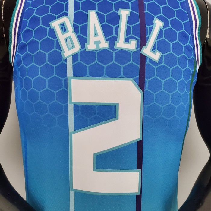 LaMelo Ball Charlotte Hornets 2022 City Edition Swingman Jersey Blue
