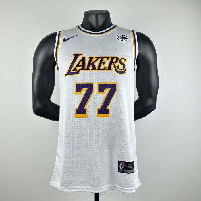 Luka Dončić Los Angeles Lakers Swingman Jersey White