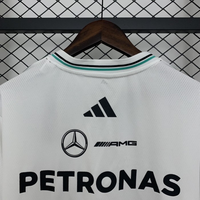 2025 Mercedes AMG T-Shirt White NO Number