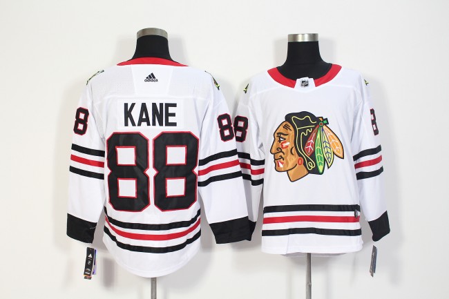 Chicago Blackhawks Breakaway Player Jersey White NO.88 KANE