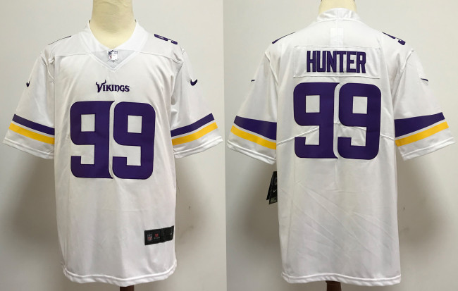 Minnesota Vikings Alternate Jersey White NO.99 HUNTER