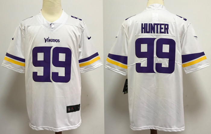 Minnesota Vikings Alternate Jersey White NO.99 HUNTER