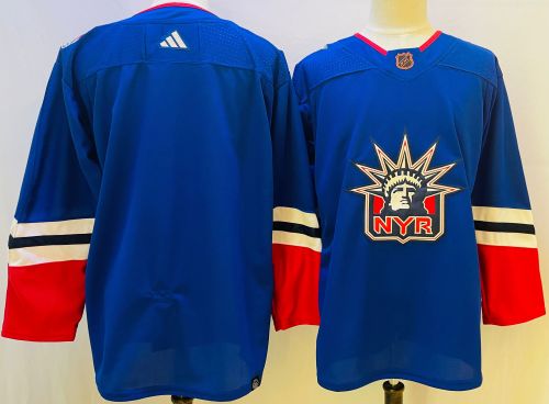 New York Rangers Jersey Reverse Retro 2.0 Blue 22/23 NO Number