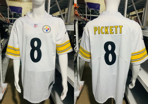 Pittsburgh Steelers Jersey White NO.8 PICKETT