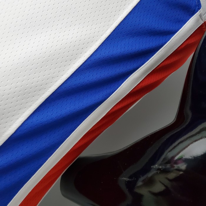 Allen Iverson Detroit Pistons 75th Anniversary Swingman Jersey White