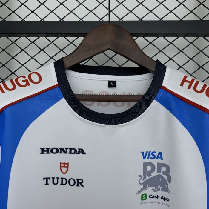 2025 Red Bull Racing T-Shirt Colour-blocked fanwear NO Number