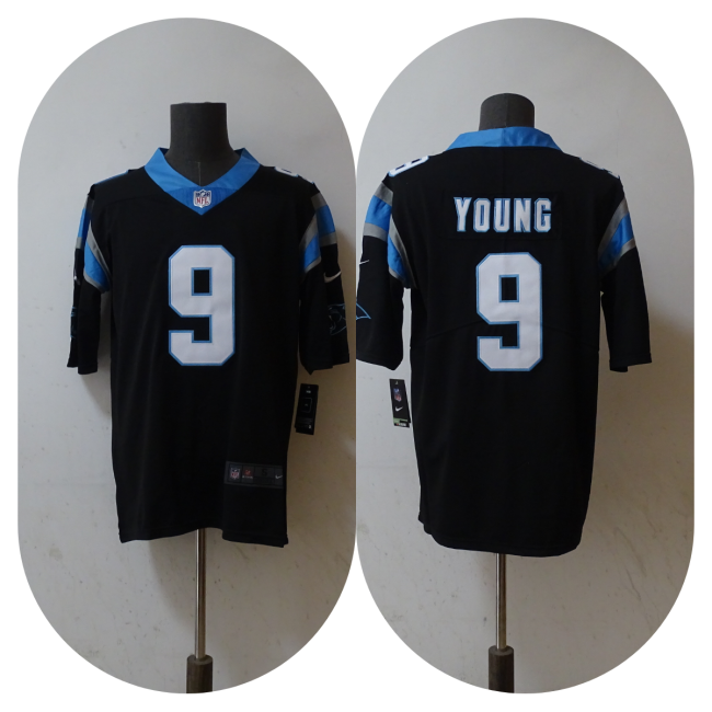 Carolina Panthers Jersey Black NO.9 YOUNG