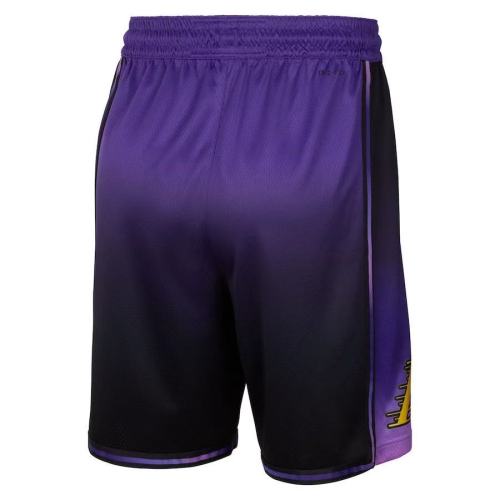 Los Angeles Lakers Basketball Shorts City Edition purple 24/25