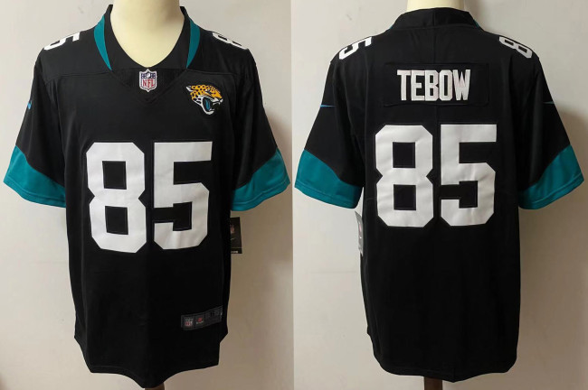 Jacksonville Jaguars Jersey Black NO.85 TEBOW