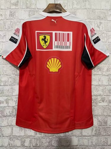 Ferrari Racing T-Shirt Retro Red NO Number