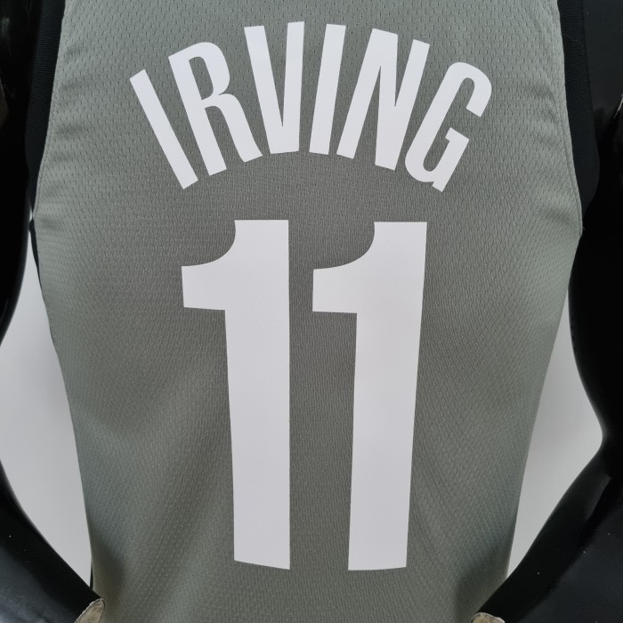 Kyrie Irving Brooklyn Nets 75th Anniversary City Edition Swingman Jersey Royal Blue