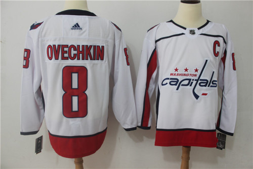 Washington Capitals Alternate Jersey White NO.8 OVECHKIN