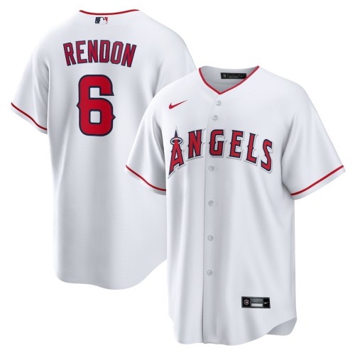 Los Angeles Angels Jersey Fan Edition White NO.6 RENDON