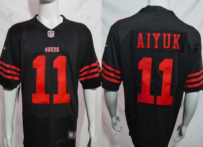 San Francisco 49ers Jersey Limited Editio Black NO.11 AIYUK