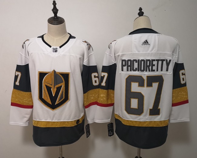 Vegas Golden Knights Home Jersey White NO.67 PACIORETTY