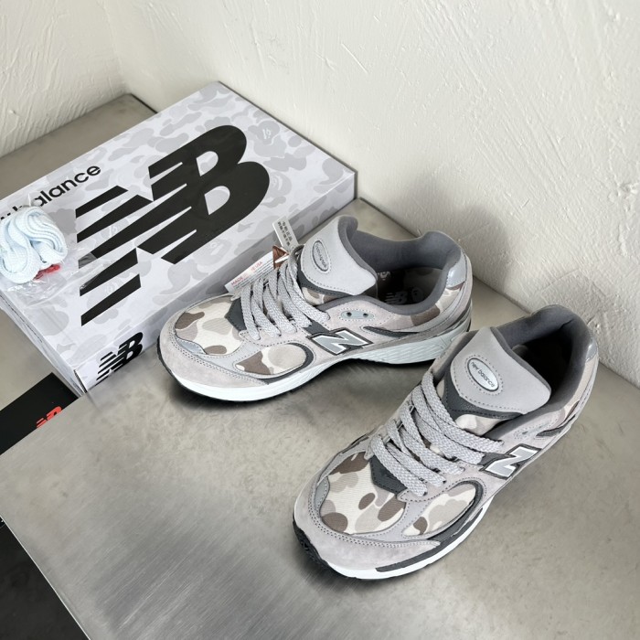 NBxBape M2002RGB Grey