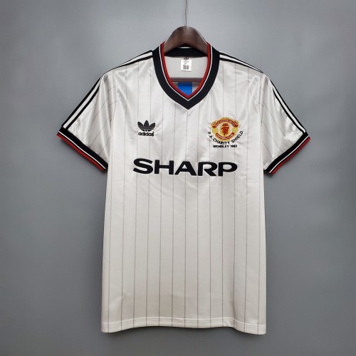 Manchester United Away Retro Charity Shield Jersey 1983/84