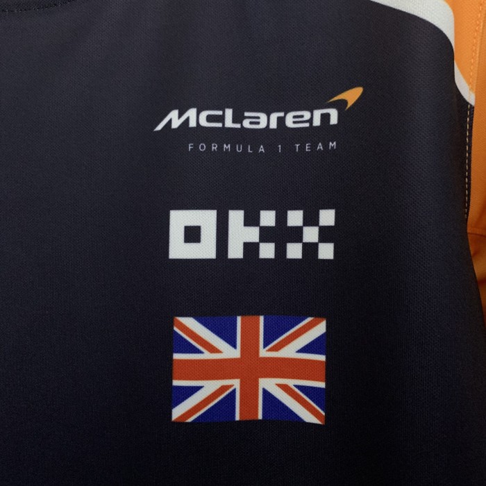 2025 McLaren T-Shirt Black NO.4 NORRIS