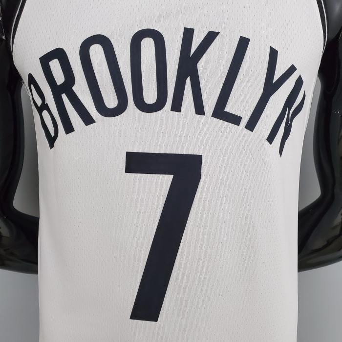 Kevin Durant Brooklyn Nets 75th Anniversary Swingman Jersey White