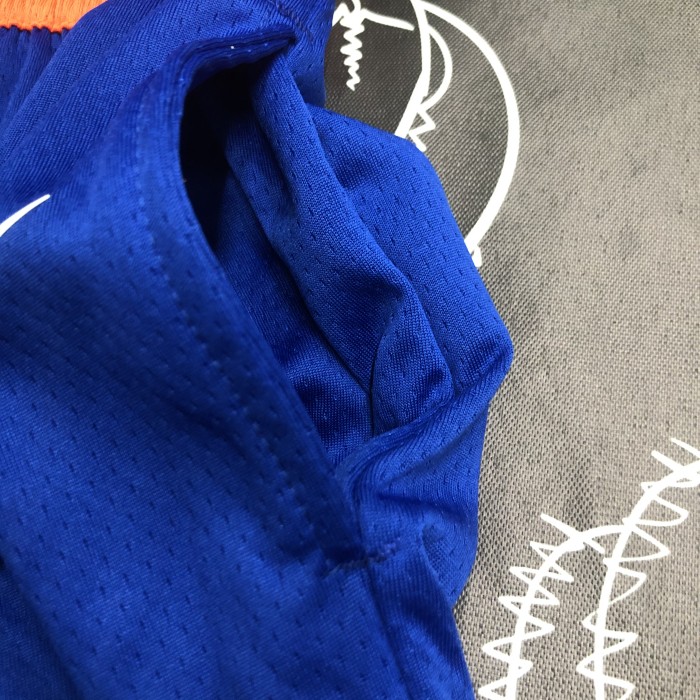 New York Knicks Game-Used Blue Shorts  18/19 Season