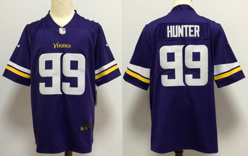 Minnesota Vikings Alternate Jersey Purple NO.99 HUNTER