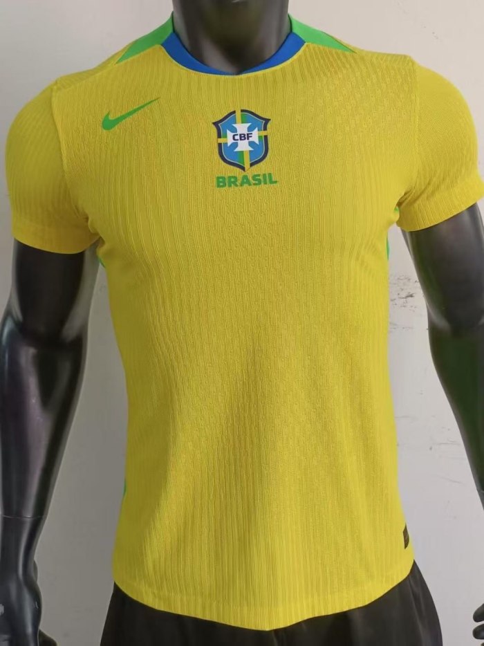 Brazil Women's Team 2025 Copa America Home Player Version Man Jersey