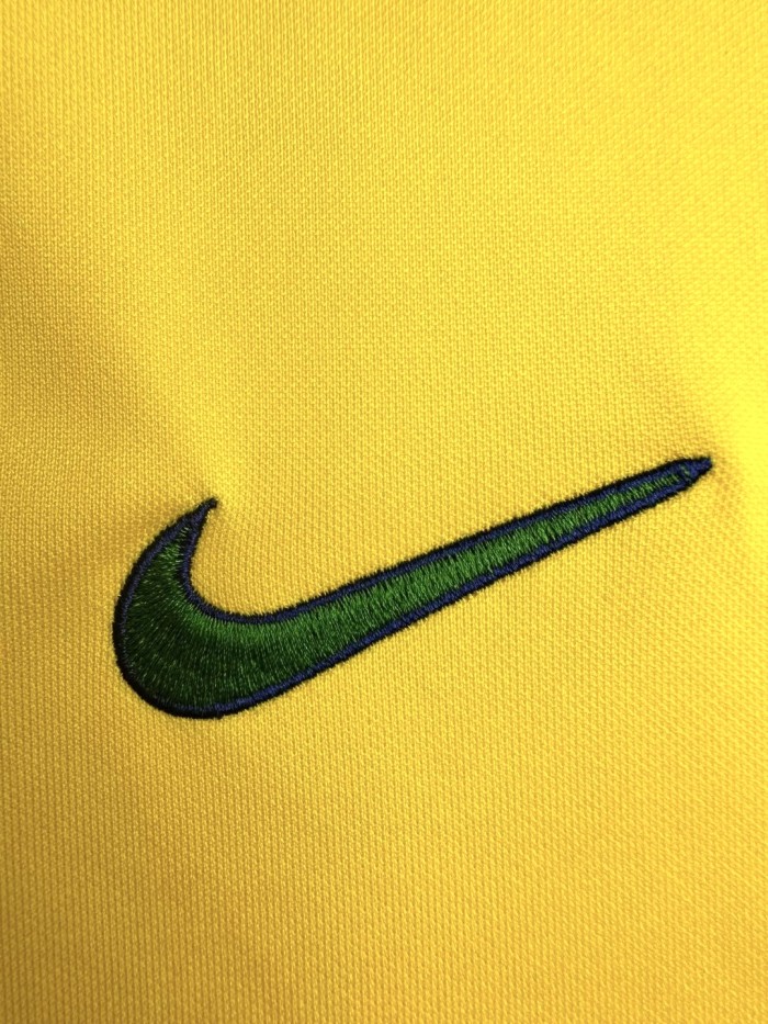 Brazil Home Retro Jersey 1997