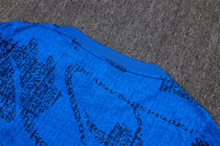 France Training Short Sleeve Suit 24/25