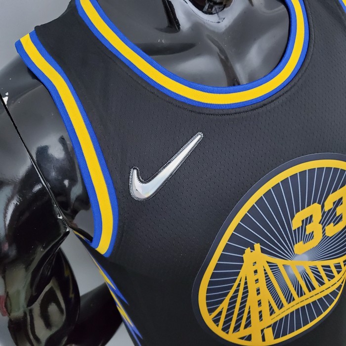 James Wiseman Golden State Warriors 75th Anniversary Swingman Jersey Black