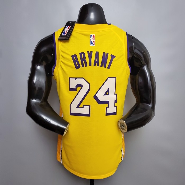 Kobe Bryant Los Angeles Lakers Swingman Jersey Yellow